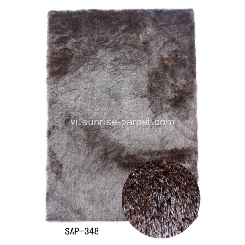 Thảm hiện đại Carpet Silk Shaggy Rugs